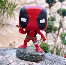 Dead pool - maceta Funko Pop