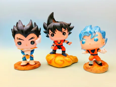 Goku Azul - maceta Funko Pop
