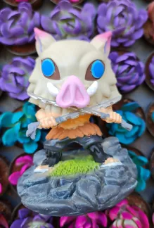 Inosuke ( Demon slayer ) - maceta Funko Pop