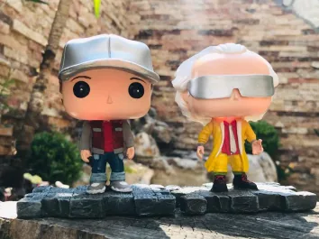 Marty Macfly ( Volver al futuro) - maceta Funko Pop