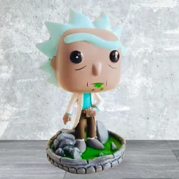 Rick (Rick y Morty) - maceta Funko Pop