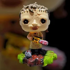 Cara de cuero - maceta Funko Pop