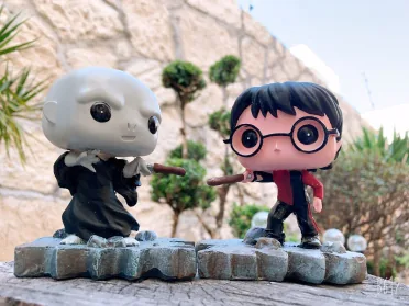 Set Harry y Voldemort - maceta Funko Pop